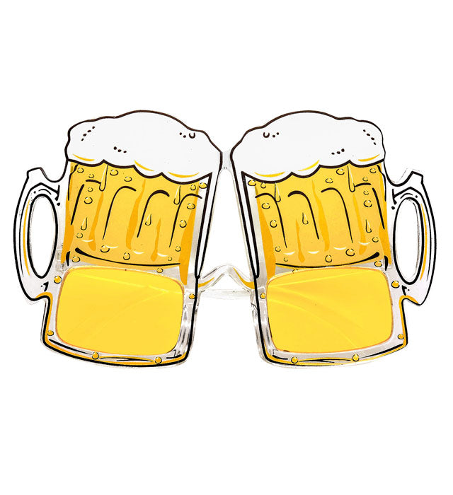 Bierglas-Brille als lustiges Fasnachts-Accessoire