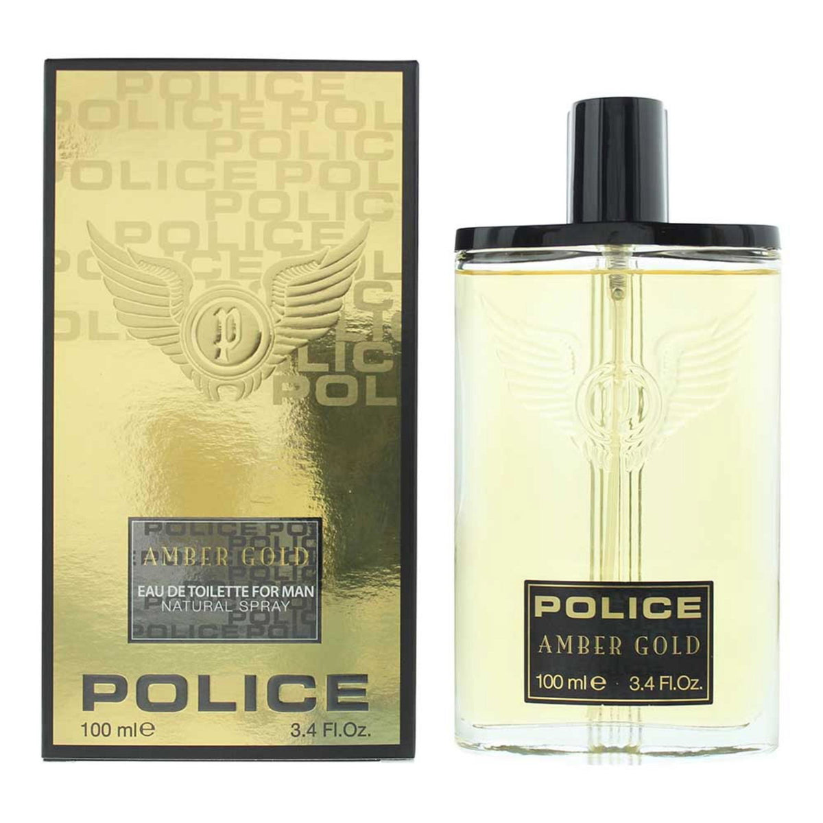 Police, Amber Gold, Eau de Toilette, Für Männer, 100 ml