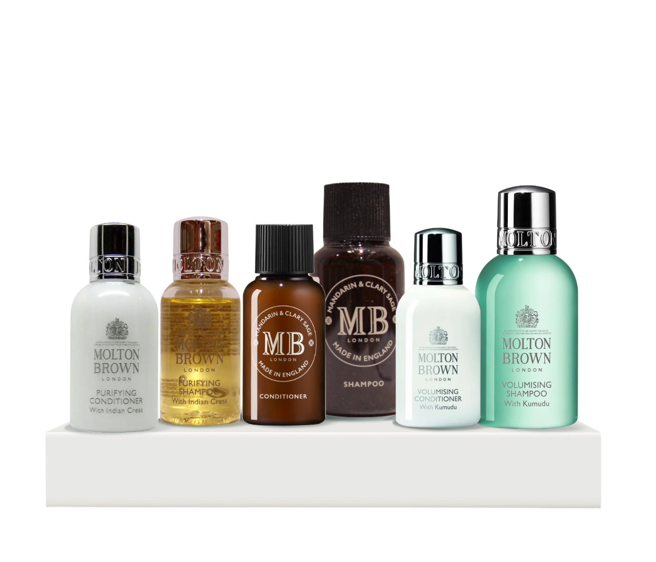 Molton Brown Haarpflegeset Hair Therapy Discovery Set Molton Brown: Indian Cress, Hair Shampoo, For Purifying, 30 ml + Indian