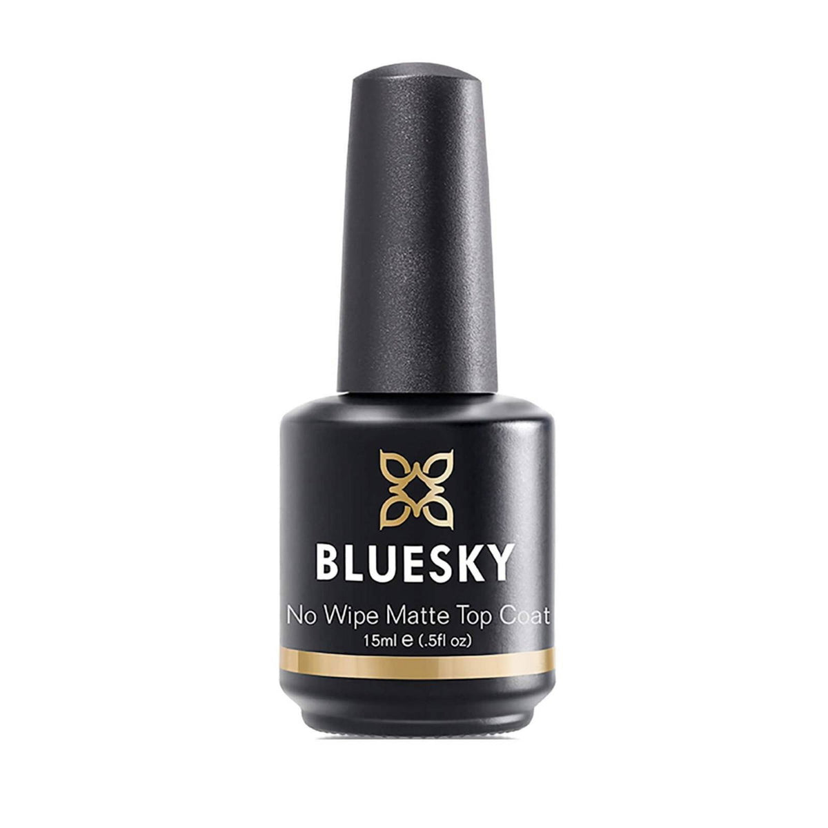 Bluesky, No Wipe, Top Coat, Semi-Permanent Nail Polish, Clear, 15 ml