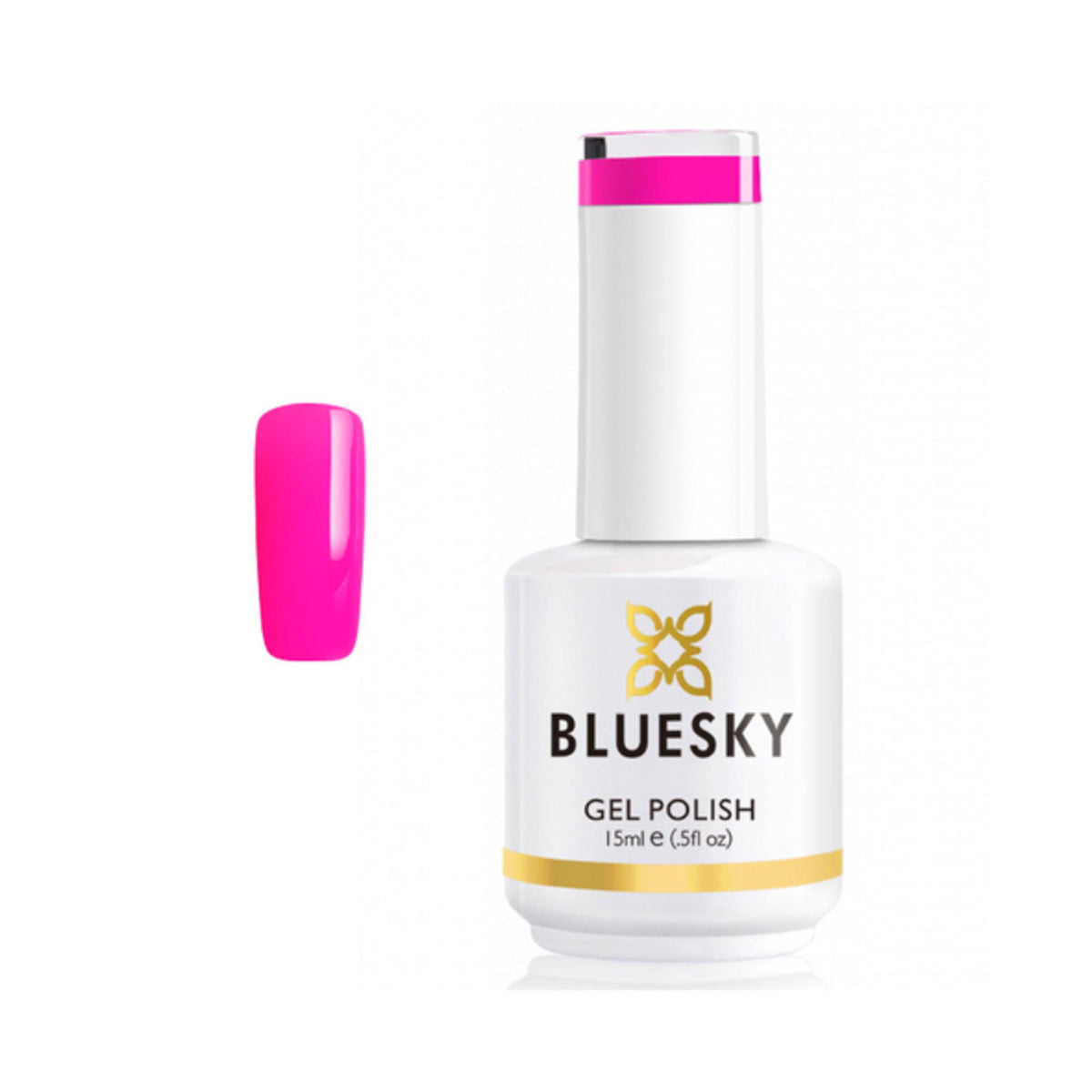 Bluesky, Bluesky, Glossy Shine Finish, Semi-Permanent Nail Polish, Lollipop, 15 ml
