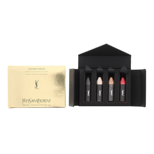 Yves Saint Laurent Schminkset Set Yves Saint Laurent: Couture Chalks, Lip Liner & Cheek Blush 2-In-1, Le Rouge, 4.4 g + Coutu