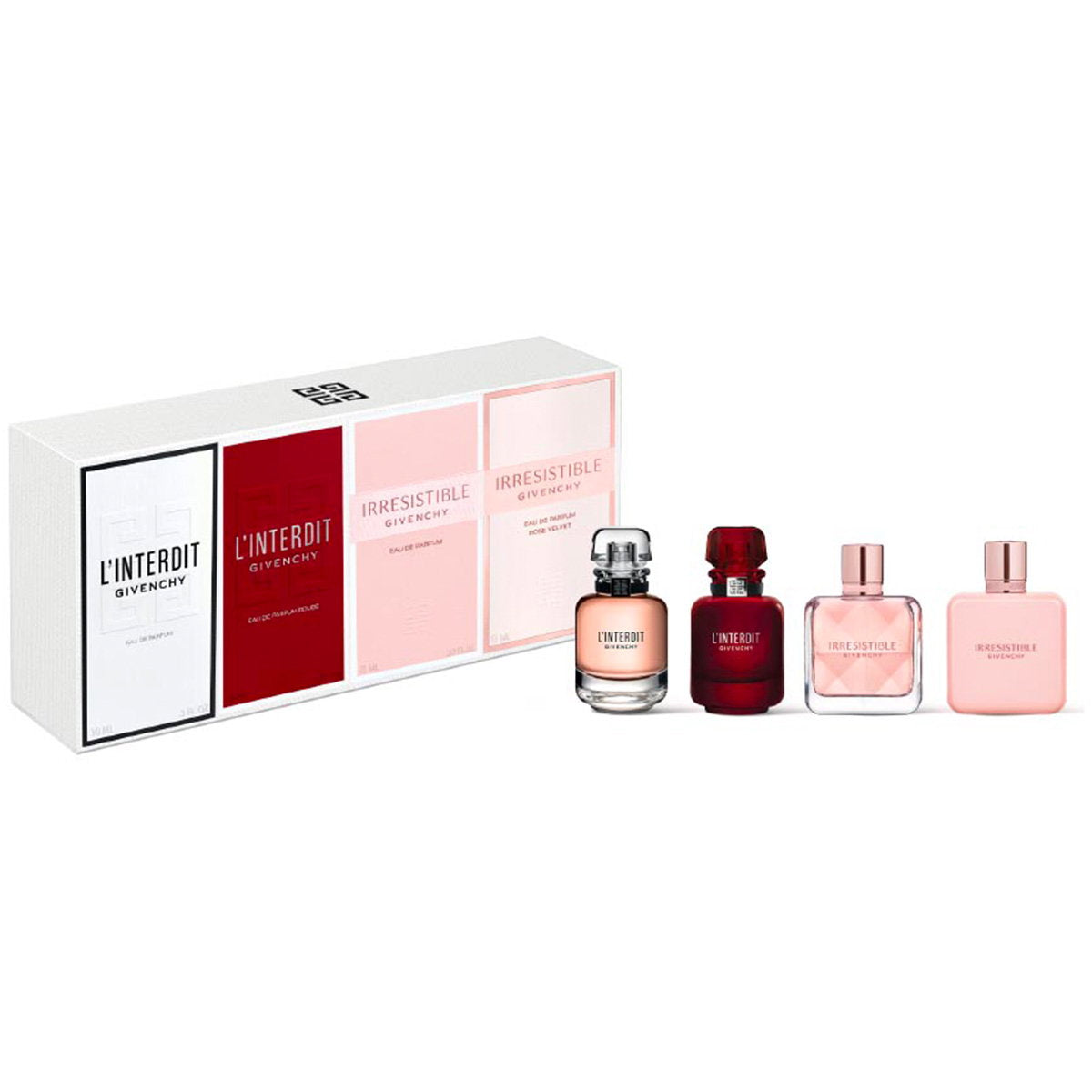 Givenchy Parfümset Set Givenchy: L'Interdit, Eau De Parfum, For Women, 10 ml *Miniature + L' Interdit Rouge, Eau De Parfum, F