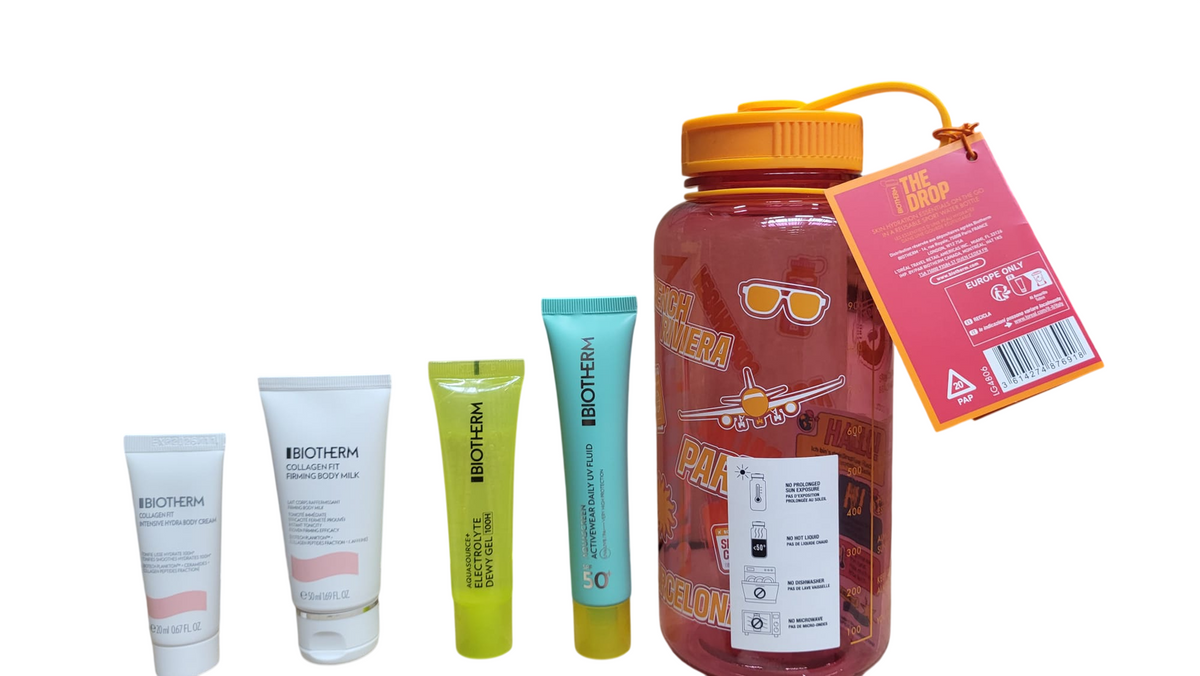 Biotherm Pflege-Set mit Körperpflege und Gesichtsfluid SPF 50+