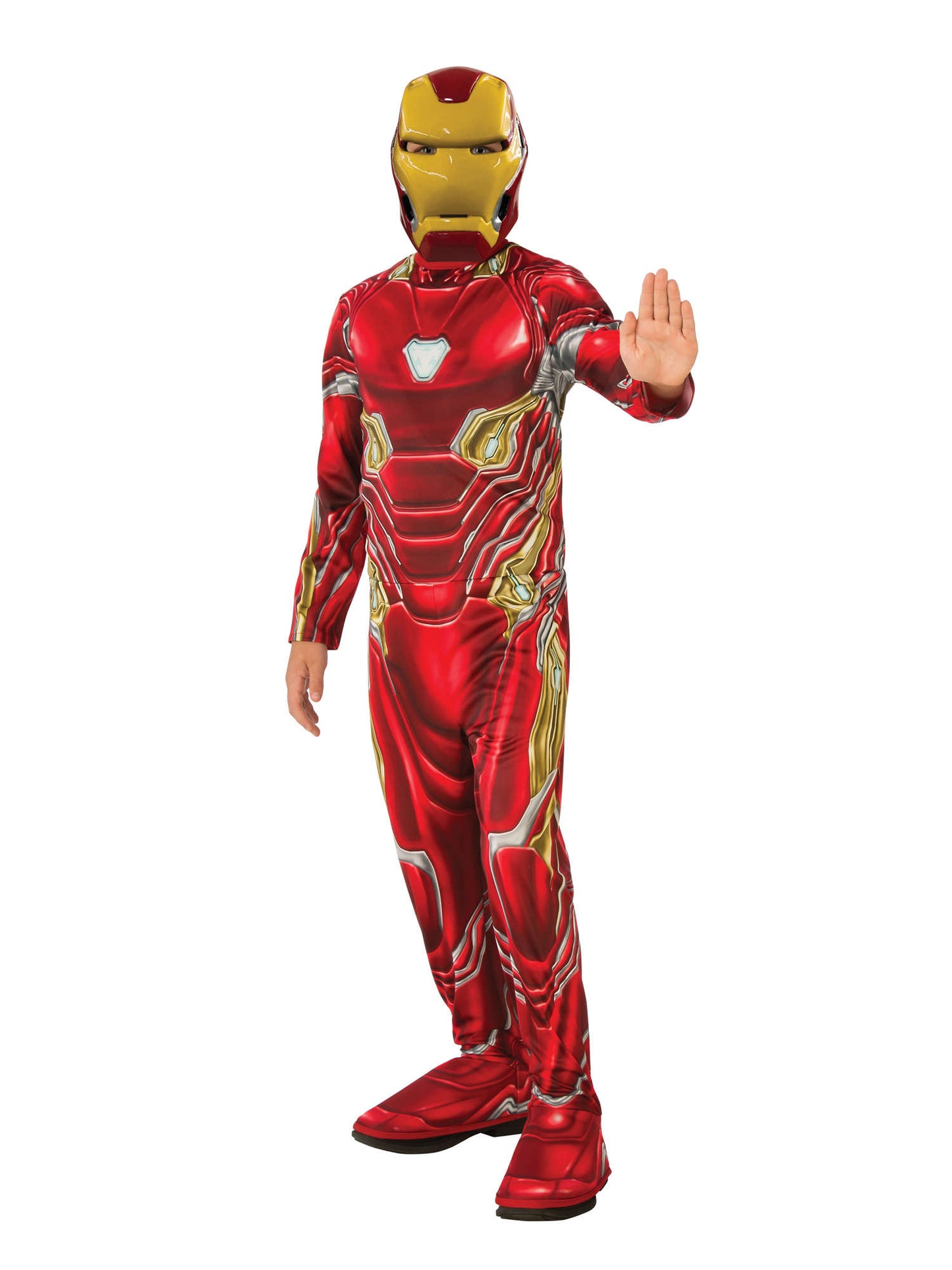 Marvel Iron Man Endgame Kinderkostüm von Rubies mit Overall und Maske
