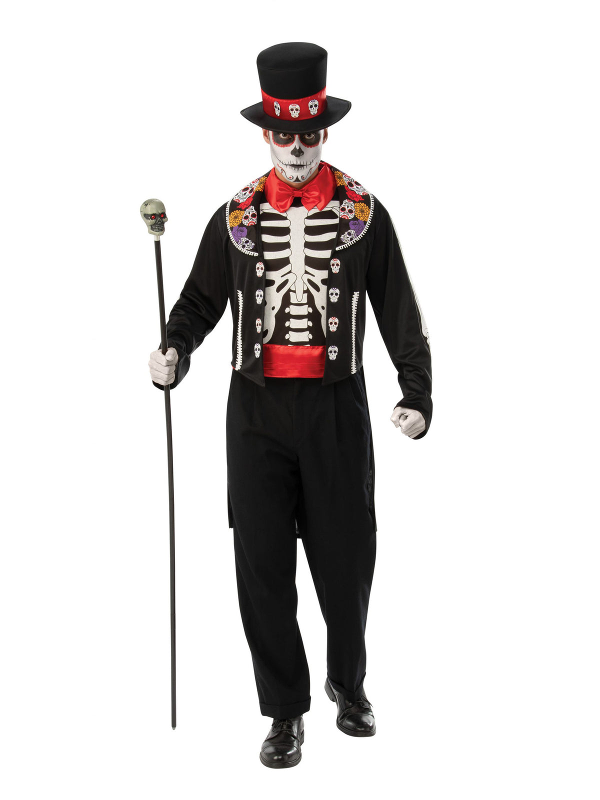 Rubies SKELETON Day Of The Dead Man STD Adult Kostüm für Erwachsene für Herren