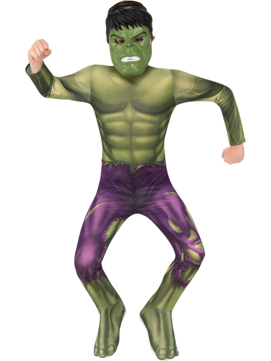 Rubies Hulk Kinderkostüm für Jungen mit Overall und Maske – Produktansicht