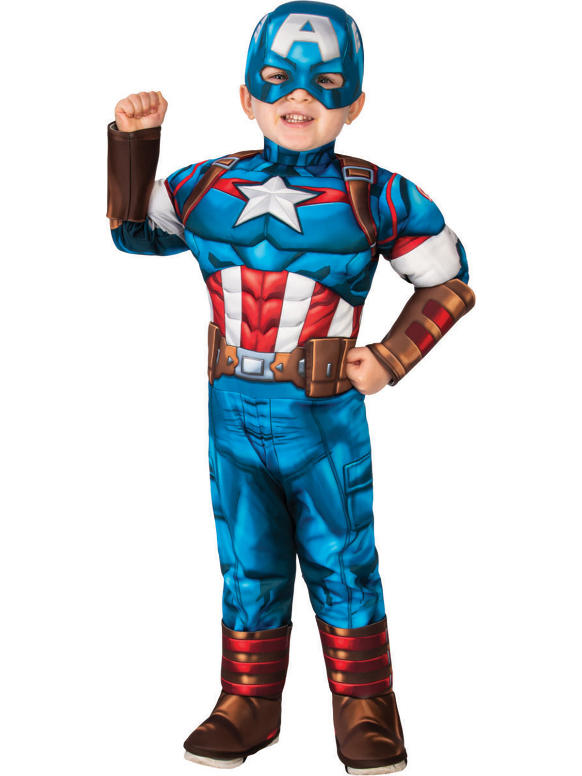 Rubies SUA- CAPTAIN AMERICA TODDLER D Kinderkostüm für Jungen