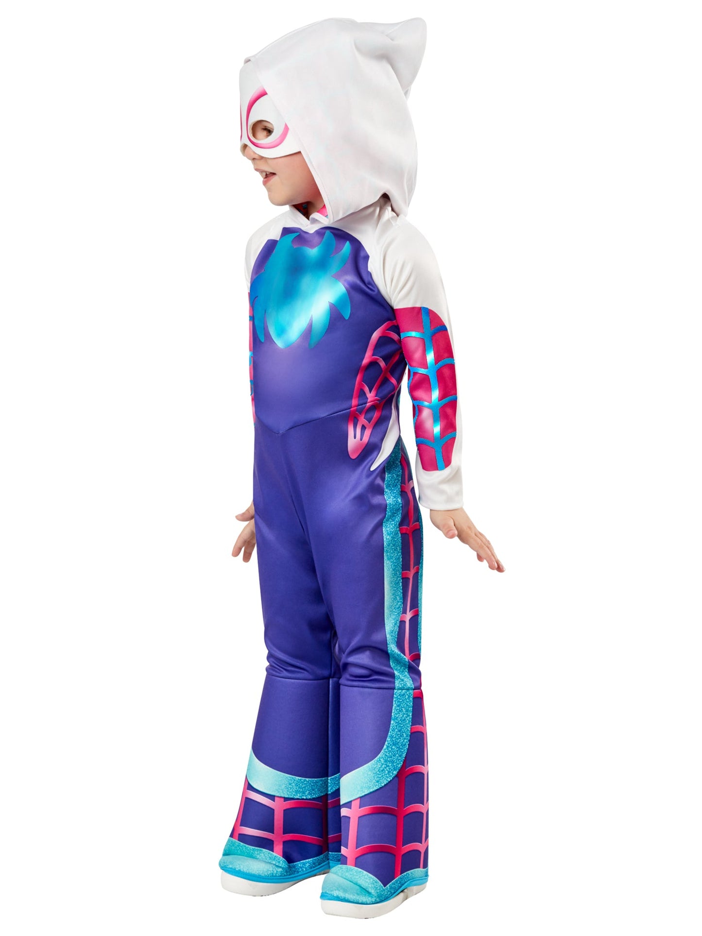 Rubies Ghost Spider Deluxe Kinderkostüm für Mädchen – Seitenansicht
