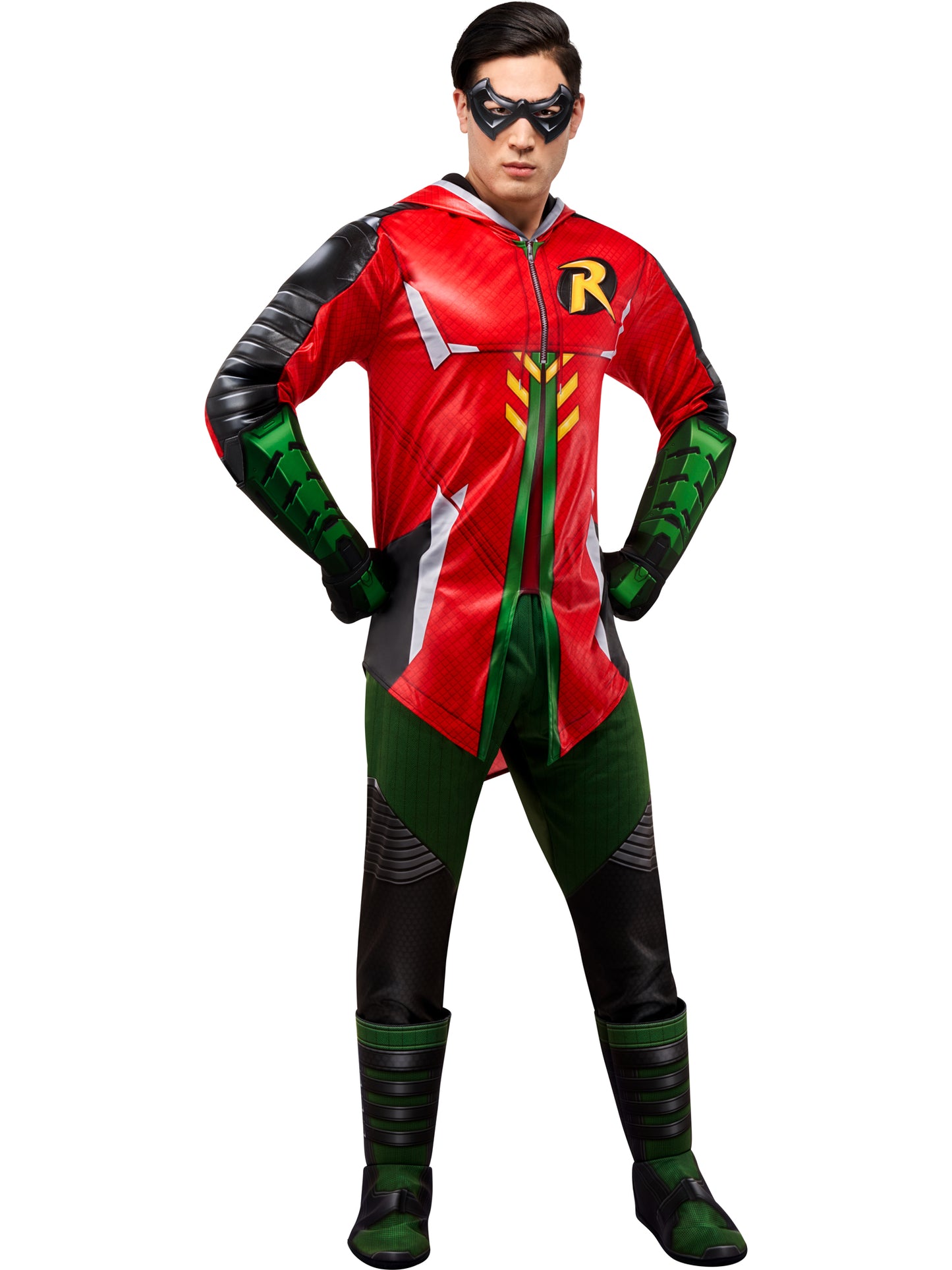 Rubies Robin Deluxe Kostüm für Herren Gotham Knights – Rückansicht
