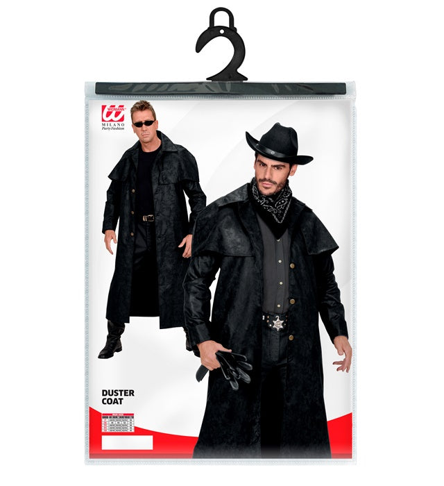Cowboy Duster Mantel braun Wild West Kostüm Fasnacht