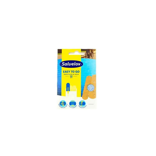 SALVELOX SALVELOX Easy to Go wasserfeste Pflaster 12 Stück Kosmetik
