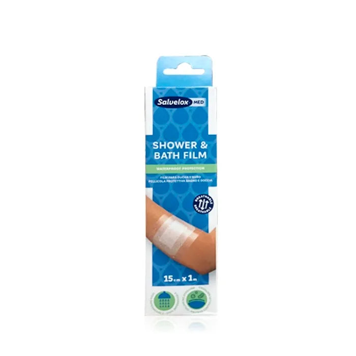 SALVELOX SALVELOX Klebeverband 15 cm x 1 m für Bad und Dusche wasserfest Kosmetik