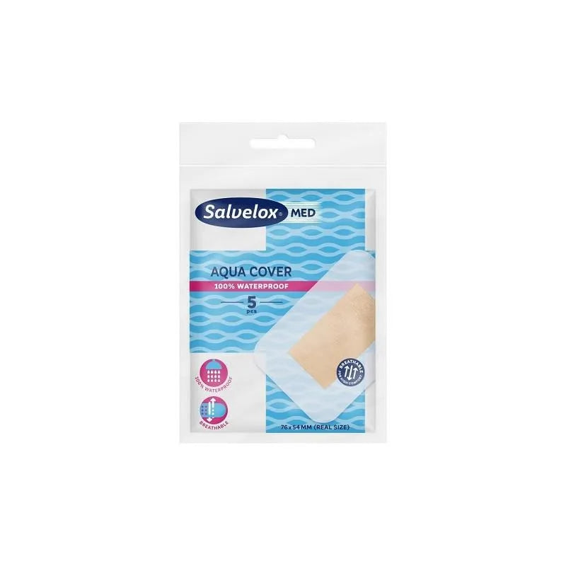 SALVELOX SALVELOX Aqua Deckband 5 Stück wasserfestes Abdeckband für kosmetische Anwendungen Kosmetik