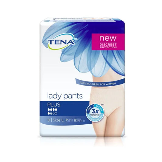 TENA TENA Lady Pants Plus Size Large Inkontinenzslips 8 Stück Kosmetik