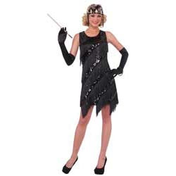Rubies Midnight Dazzle-M/L Kostüm für Erwachsene für Damen