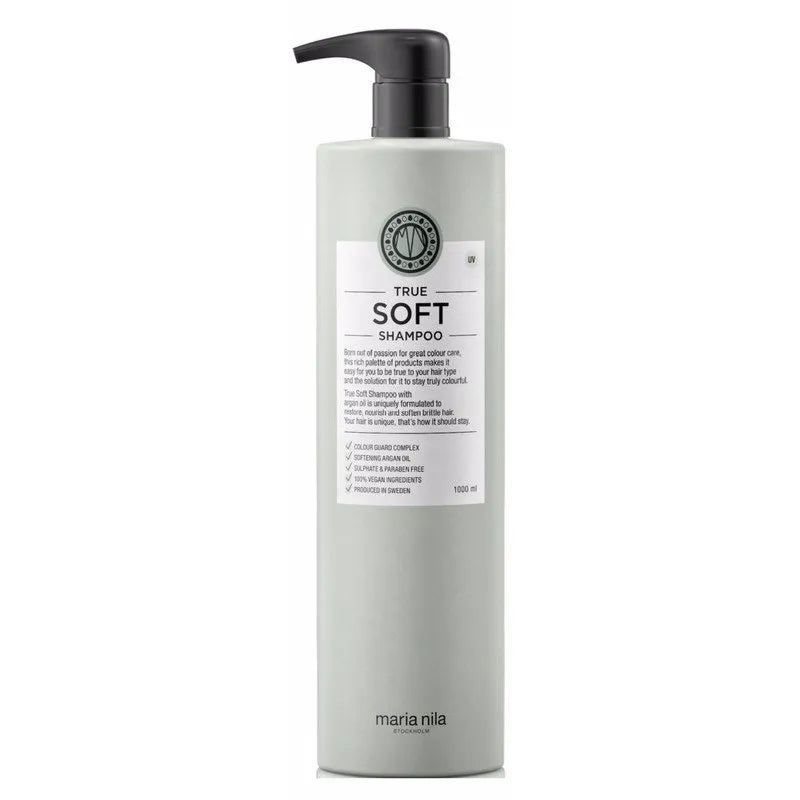 MARIA NILA Maria Nila True Soft Shampoo 1000 ml Haarpflege sanft und feuchtigkeitsspendend