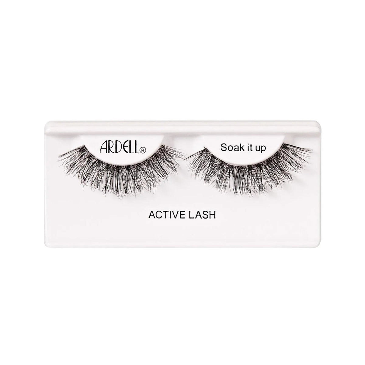 Ardell, Active Lashes Soak It Up, Flexible Band, False Eyelashes