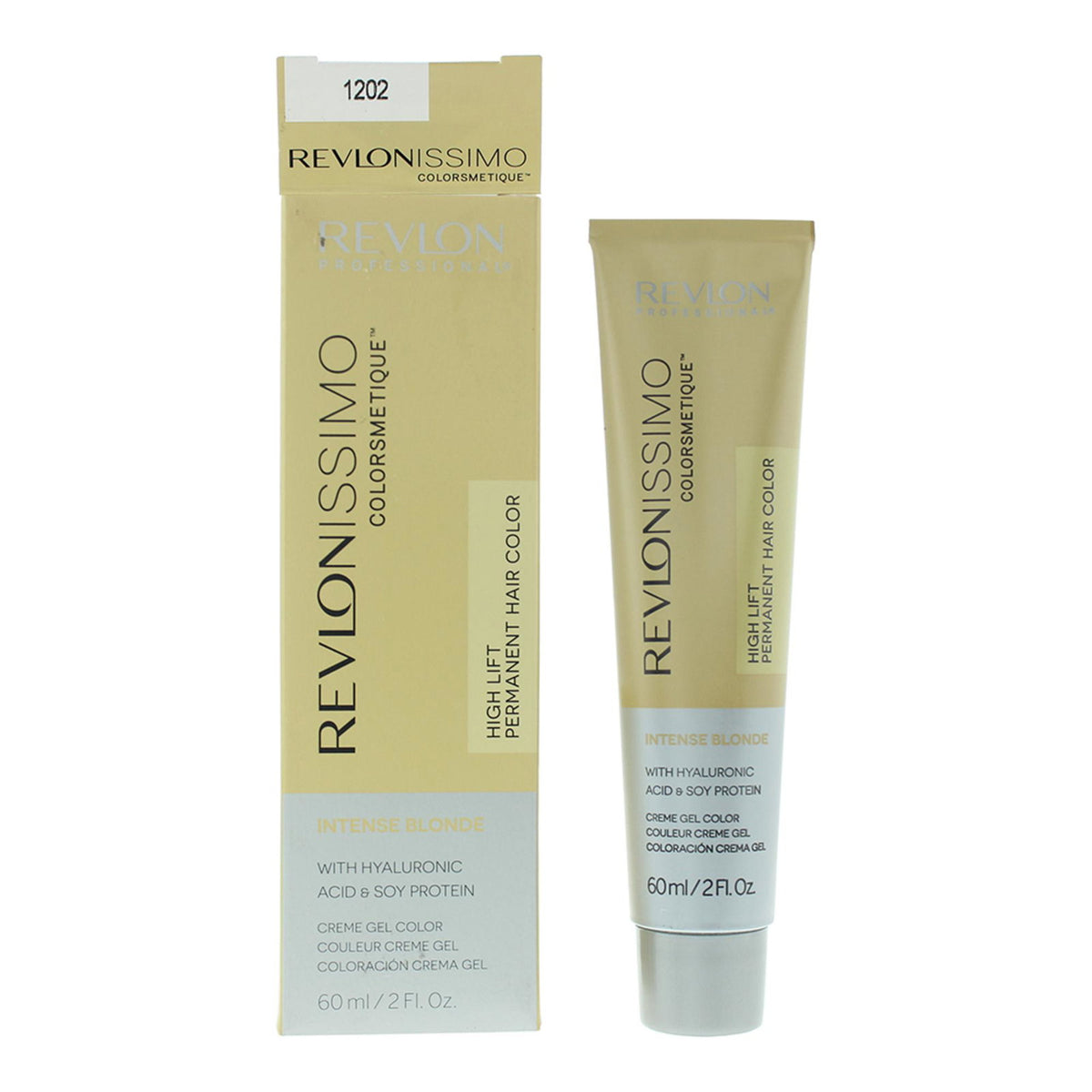 Revlon, Revlonissimo Colorsmetique, Permanente Haarfarbe, 1202 Platinum, 60 ml