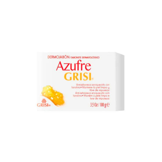 GRISI GRISI Dermo Schwefelseife 100 g Sulfur Soap Kosmetik Hautpflege