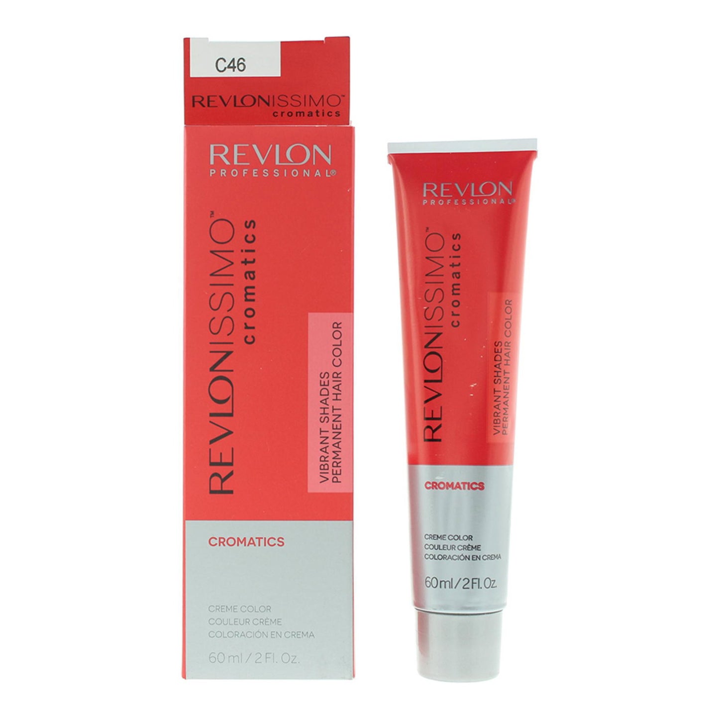 Revlon, Cromatics, Permanente Haarfarbe, C46 Tangerine Red, 60 ml