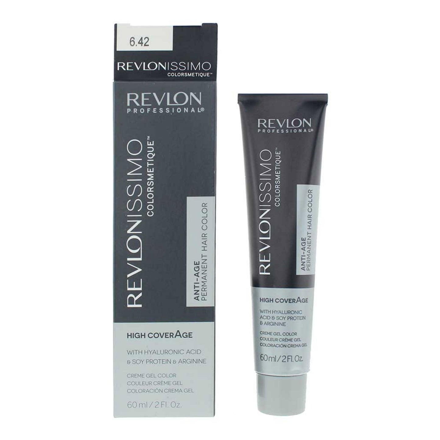 Revlon Revlon, Revlonissimo Colorsmetique, Permanente Haarfarbe, 6.42 Dark Pearly Chestnut Blonde, 60 ml Regular