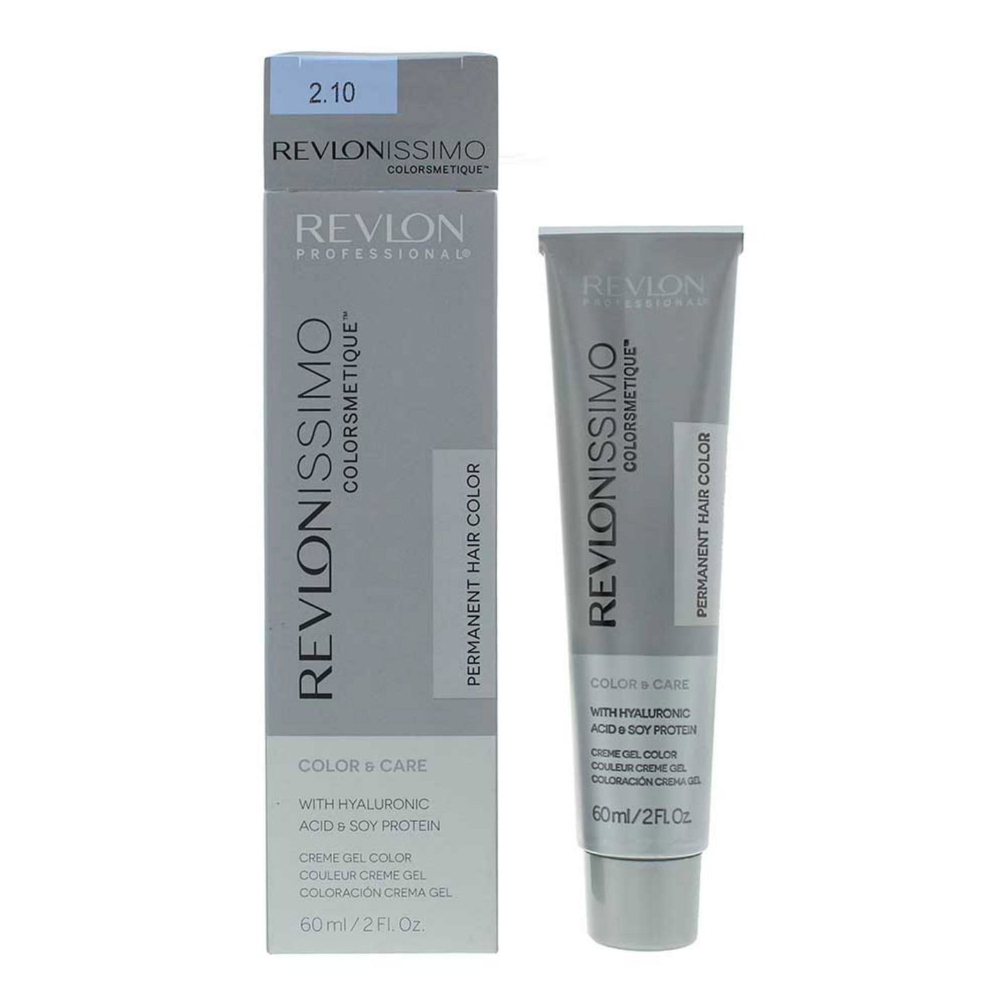 Revlon Revlon, Revlonissimo Colorsmetique, Permanente Haarfarbe, 2.10 Blue Black, 60 ml Regular