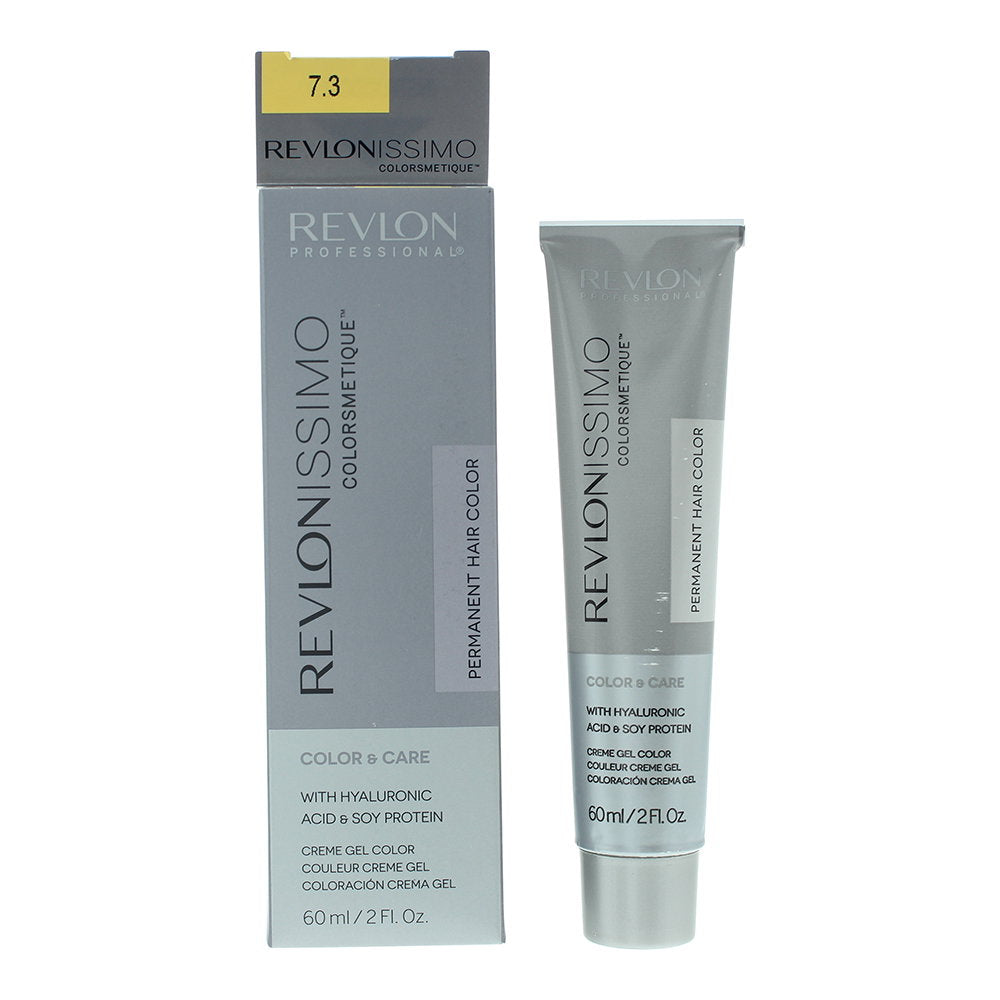 Revlon, Revlonissimo Colorsmetique, Permanente Haarfarbe, 7.3 Golden BLonde, 60 ml