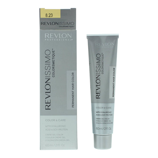 Revlon Revlon, Revlonissimo Colorsmetique, Permanente Haarfarbe, 8.23 Light Pearly Beige Blonde, 60 ml Regular