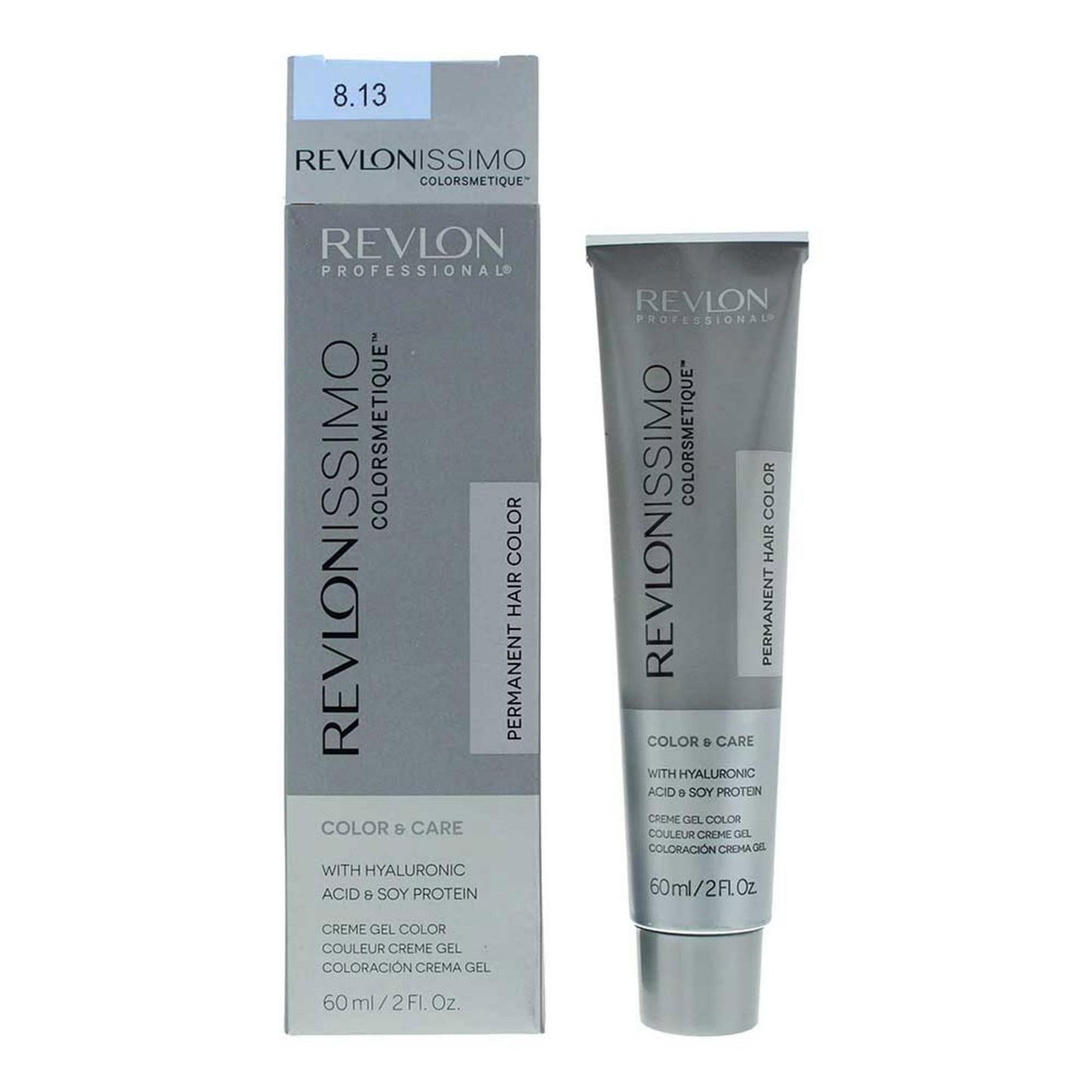 Revlon Revlon, Revlonissimo Colorsmetique, Permanente Haarfarbe, 8.13 Light Frosty Beige Blonde, 60 ml Regular