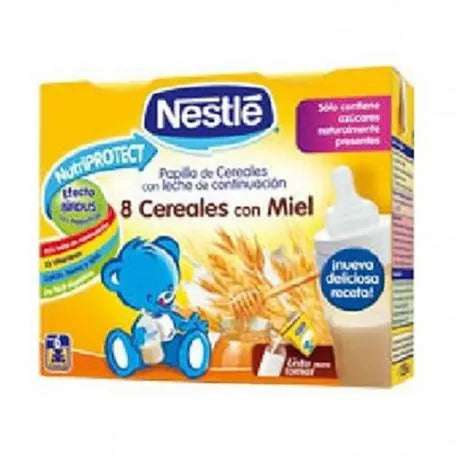 NESTLE NESTLE Leche y Cereales Pijama Con Miel 2 x 250 ml Körperpflege Set Kosmetik