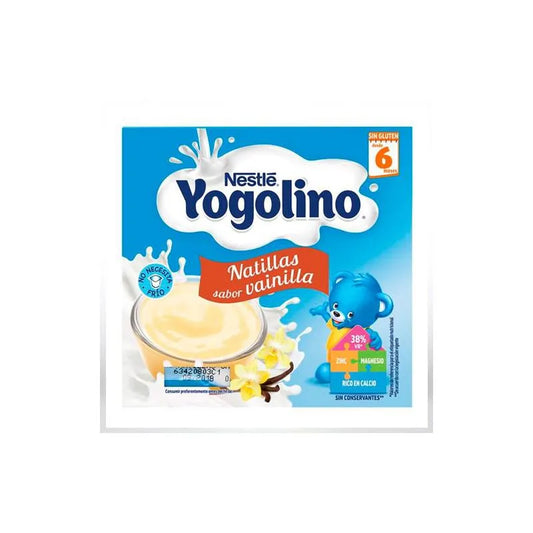 NESTLE Nestle Yogolino Natillas Vanille 4 x 100 g Kosmetik