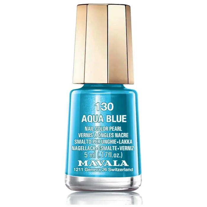 MAVALA MAVALA Nagellack 130 Aqua Blau 5 ml Nagelfarbe Lack
