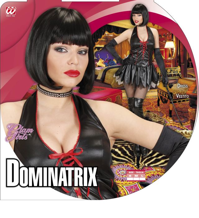 Schwarzes elegantes Kleid für Fasnacht und Mottopartys