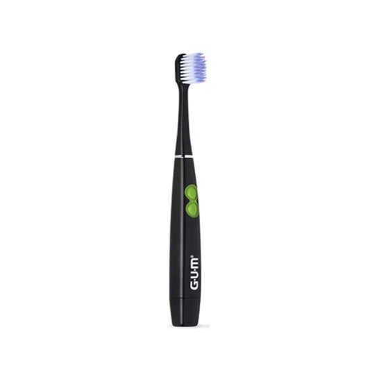 GUM GUM Gum Sonic Daily Schwarze batteriebetriebene Zahnbürste 1 Stück Kosmetik