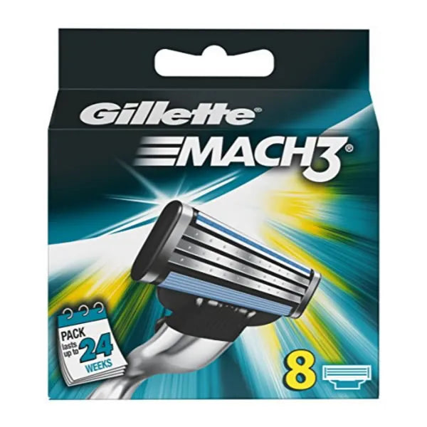 Gillette Mach3 Nachfüllung 8 Klingen
