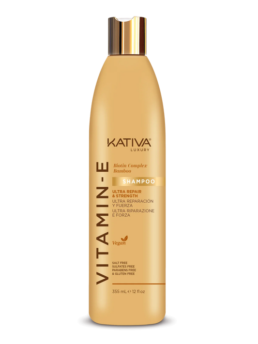 KATIVA KATIVA Shampoo Vitamina E Biotina und Bamboo 355 ml