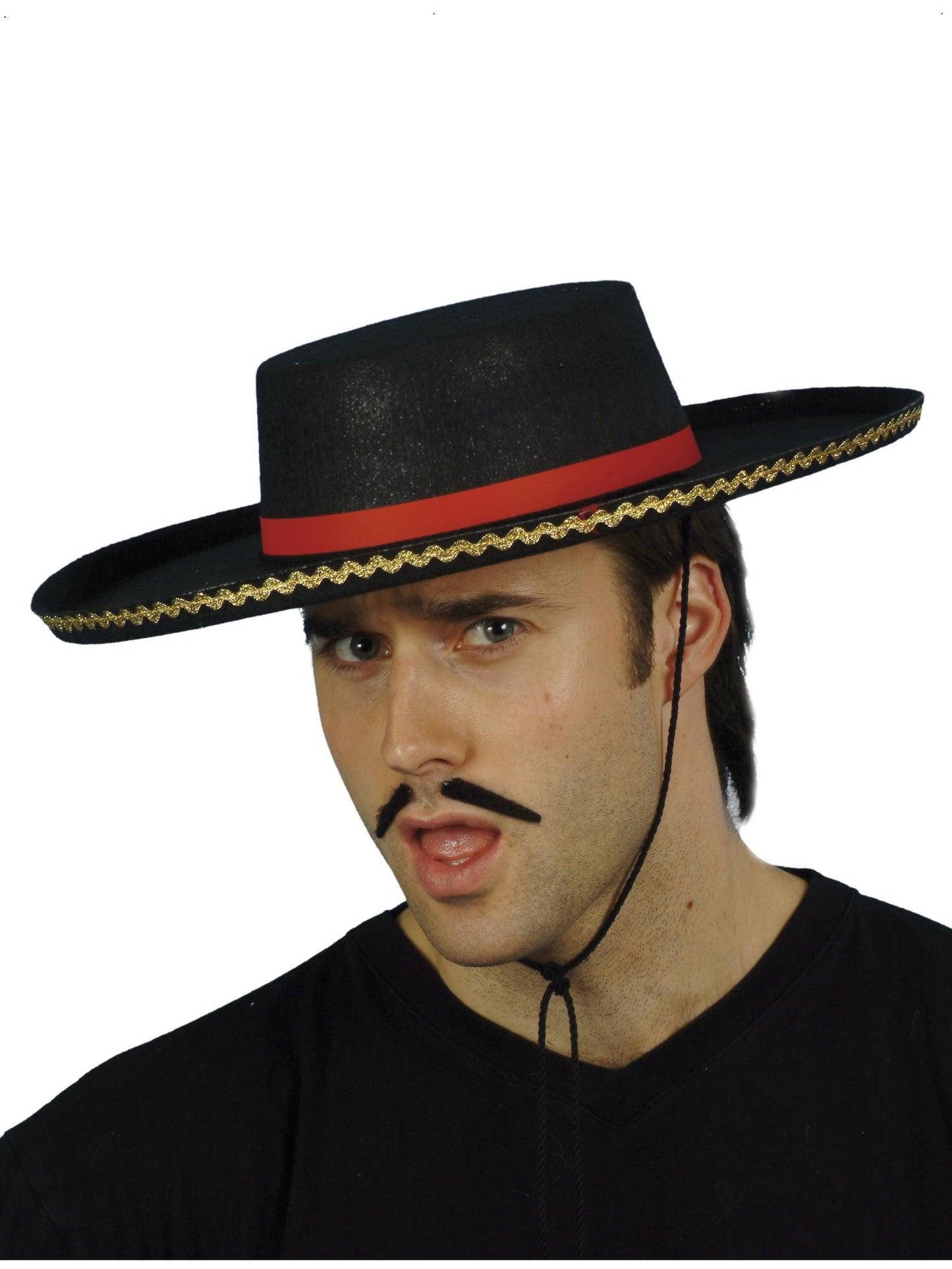 Smiffys Spanish Hat, Black für Unisex