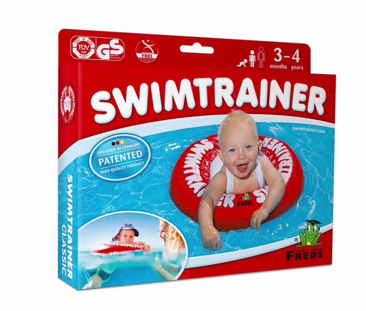 Schwimmtrainer Swimtrainer Classic Rot von Swim Academy Freds für Babys und Kleinkinder