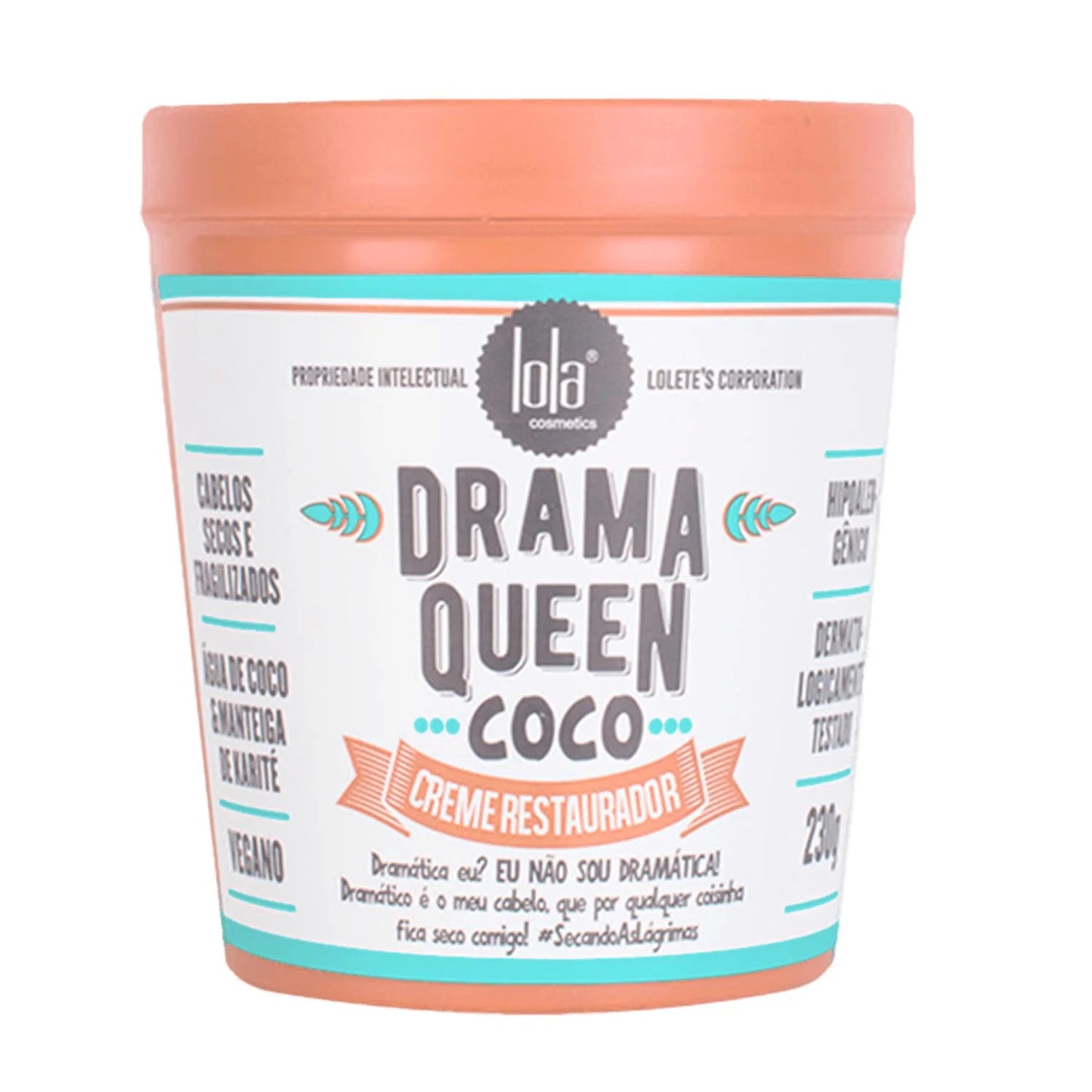 LOLA COSMETICS LOLA COSMETICS Drama Queen Coco Mascarilla Restauradora 230 g Haarmaske Kosmetik