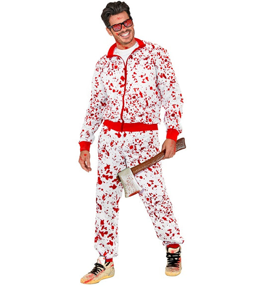 Blutbad Party Fashion Trainingsanzug mit Oberteil und Hose für Fasnacht
