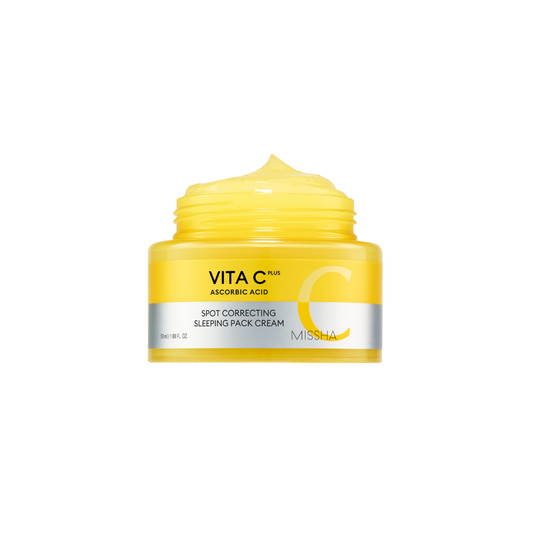 MISSHA MISSHA Vita C Plus Spot Correcting Sleeping Pack Cream 50 ml Nachtpflege Creme