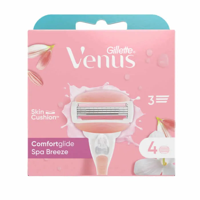 GILLETTE Gillette Venus Spa Breeze Rasierklingen Nachfüllpack 4 Stück Kosmetik
