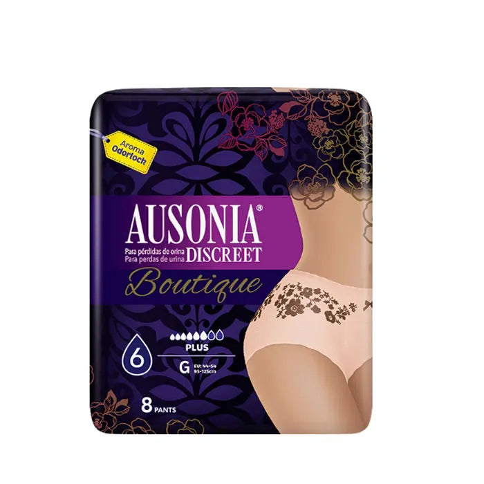 Ausonia Discreet Boutique Braguitas-Pants 8 Einheiten
