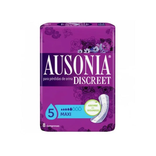 AUSONIA AUSONIA Discreet Inkontinenz Einlagen Maxi 8 Stück Kosmetik