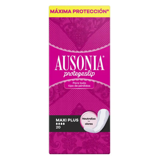 AUSONIA Ausonia Protegeslip Maxiplus Slipeinlagen 20 Stück Kosmetik