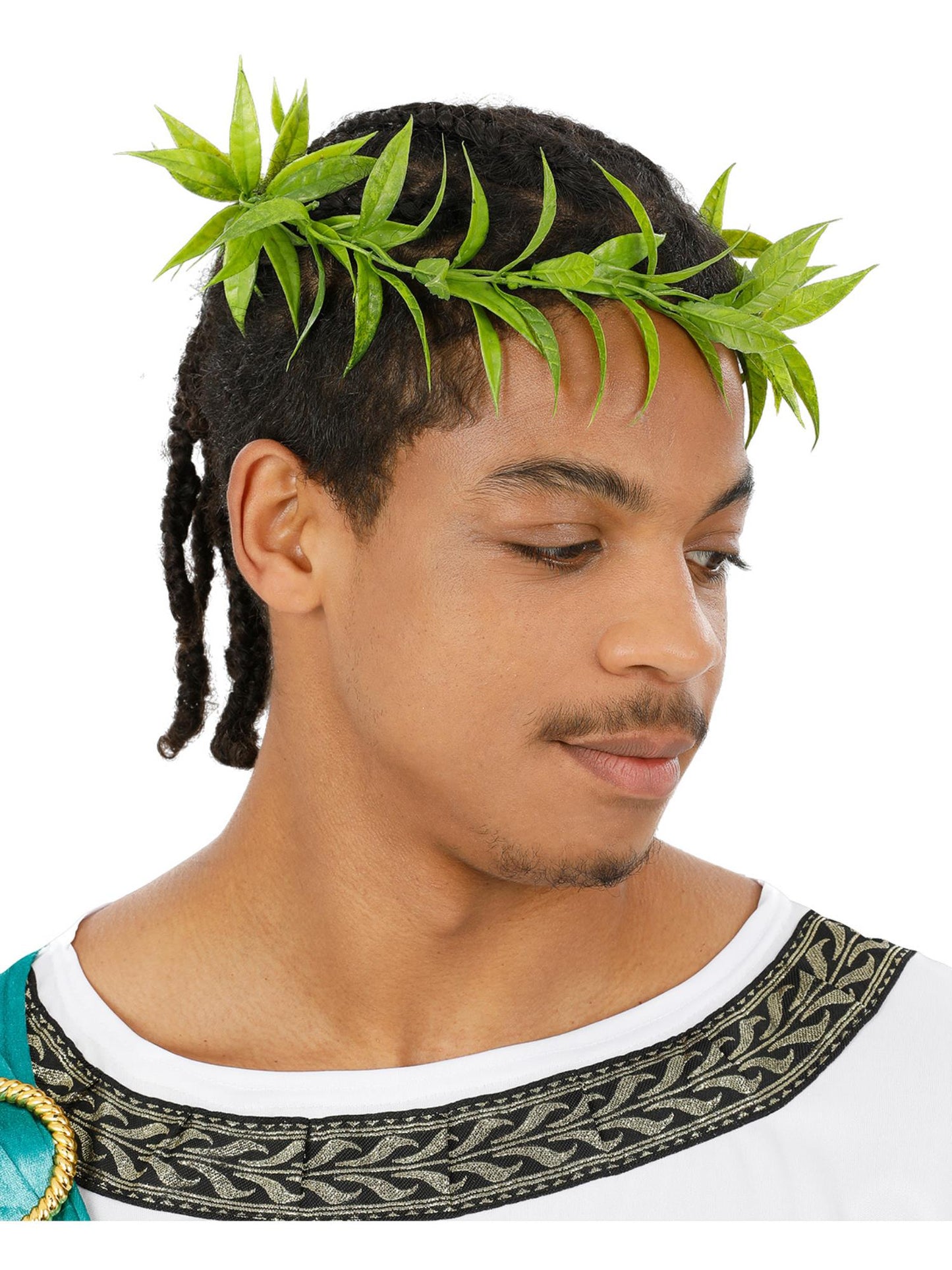 Smiffys grüner Grecian Laurel Leaf Headdress Lorbeerkranz für Erwachsene