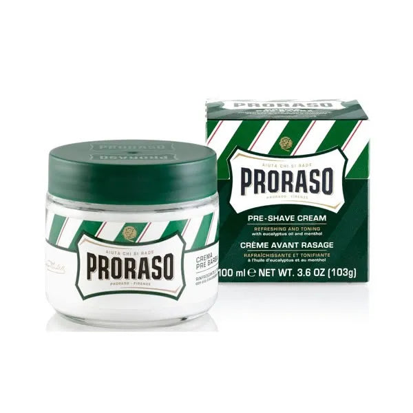 PRORASO PRORASO Green Pre Shave Cream 100 ml Rasurvorbereitung Creme