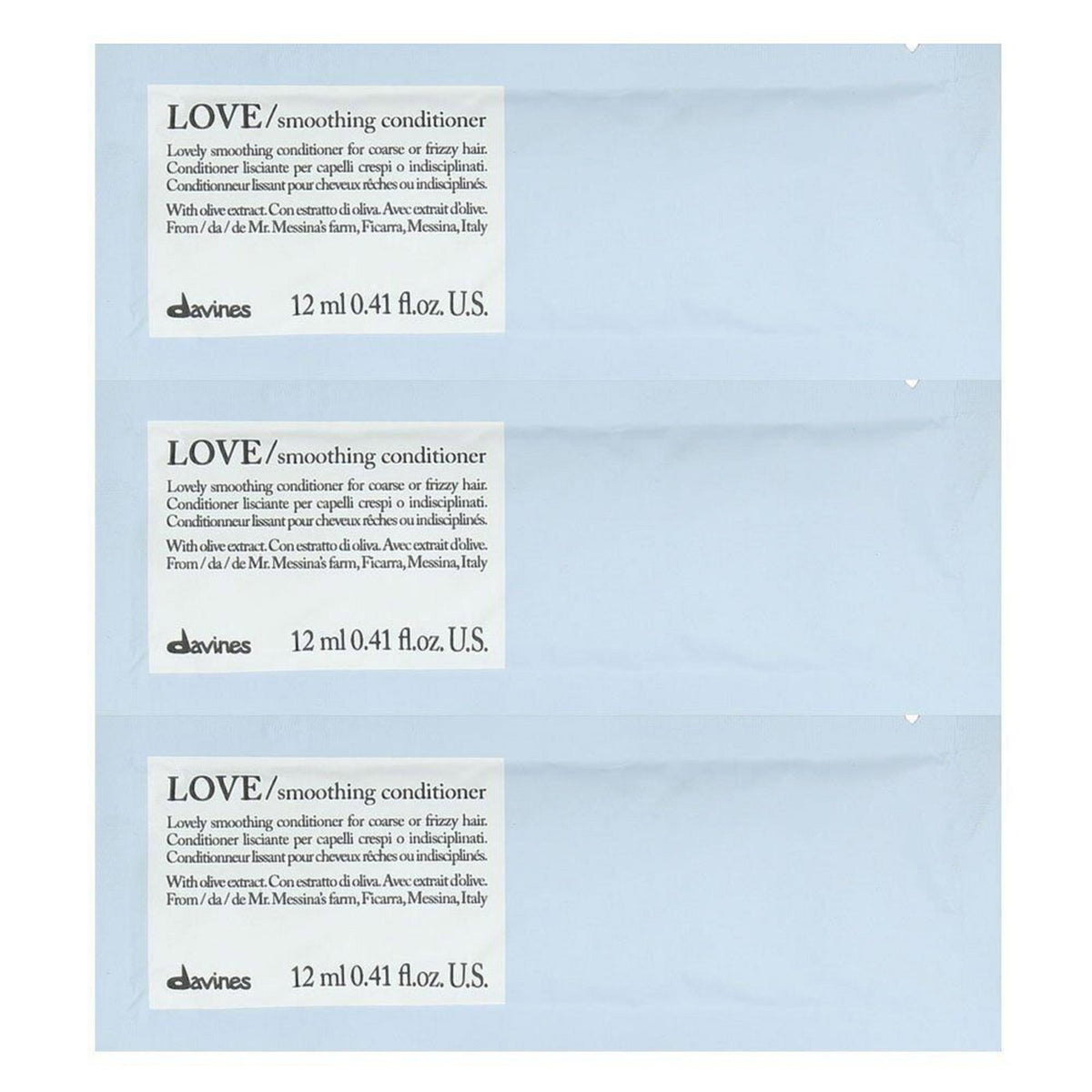 Davines Love Smoothing Haarspülung 12 x 12 ml