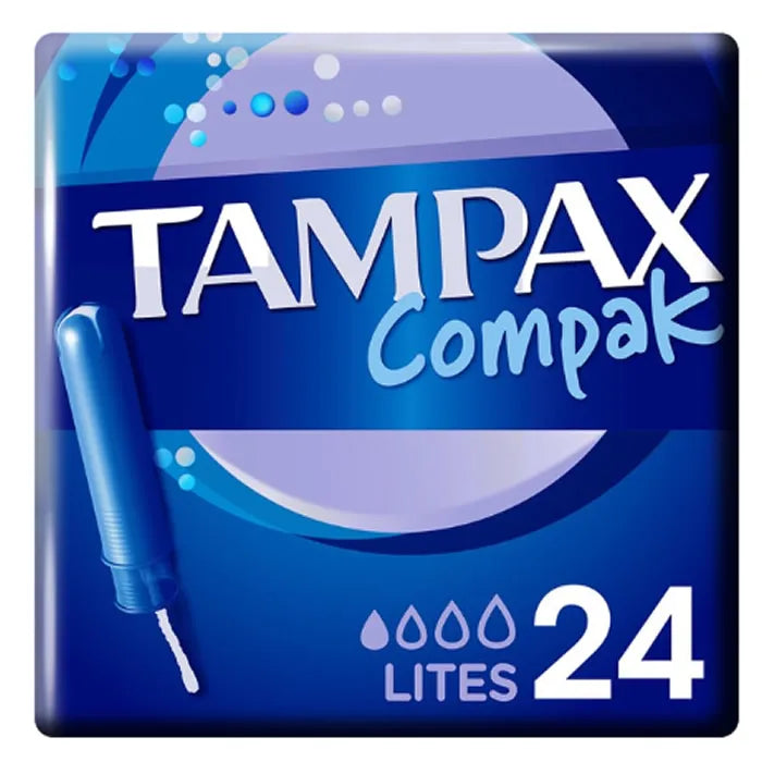 TAMPAX TAMPAX Compak Lite Tampons 24 Stück kompakt und diskret verpackt Kosmetik